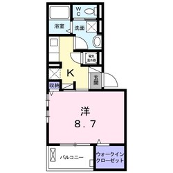 南摂津駅 徒歩8分 2階の物件間取画像